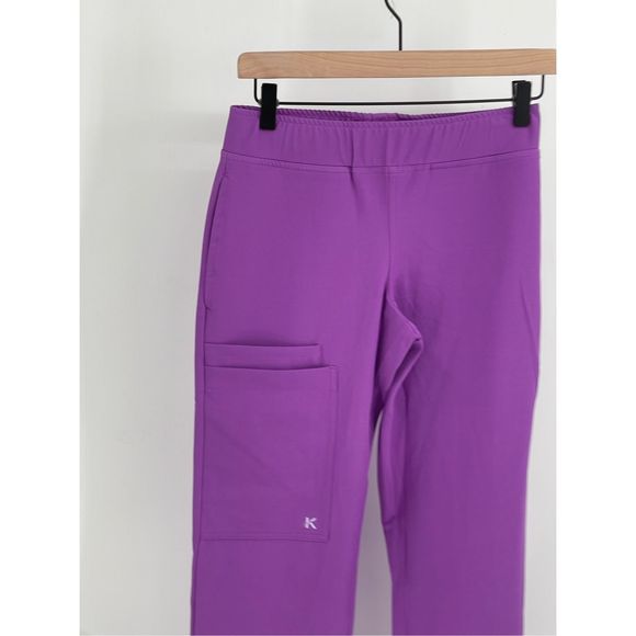 Kalea Scrub Pants Women's Size XXS Purple New Without Tags - Picture 3 of 13